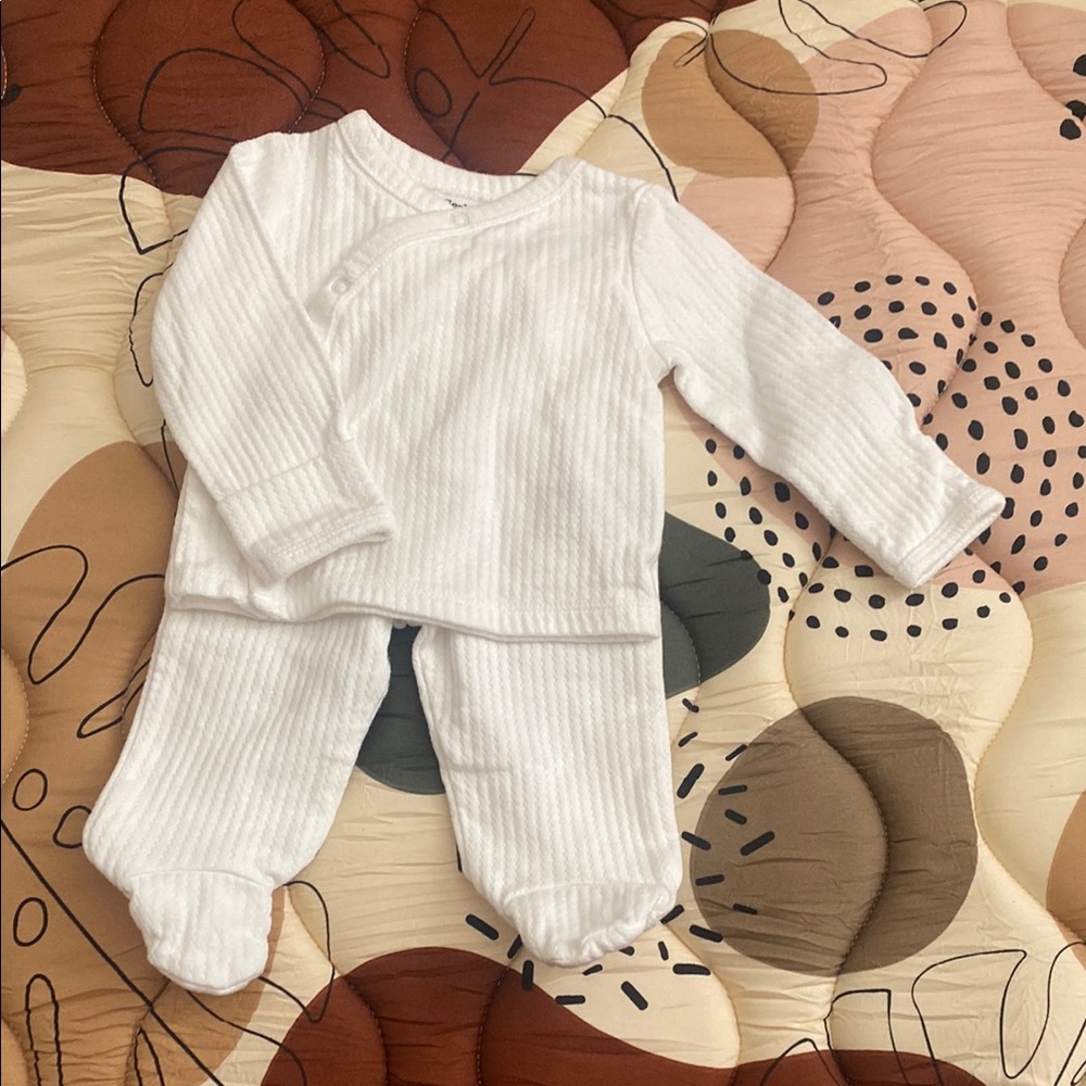Gerber Soft White Baby Apparel